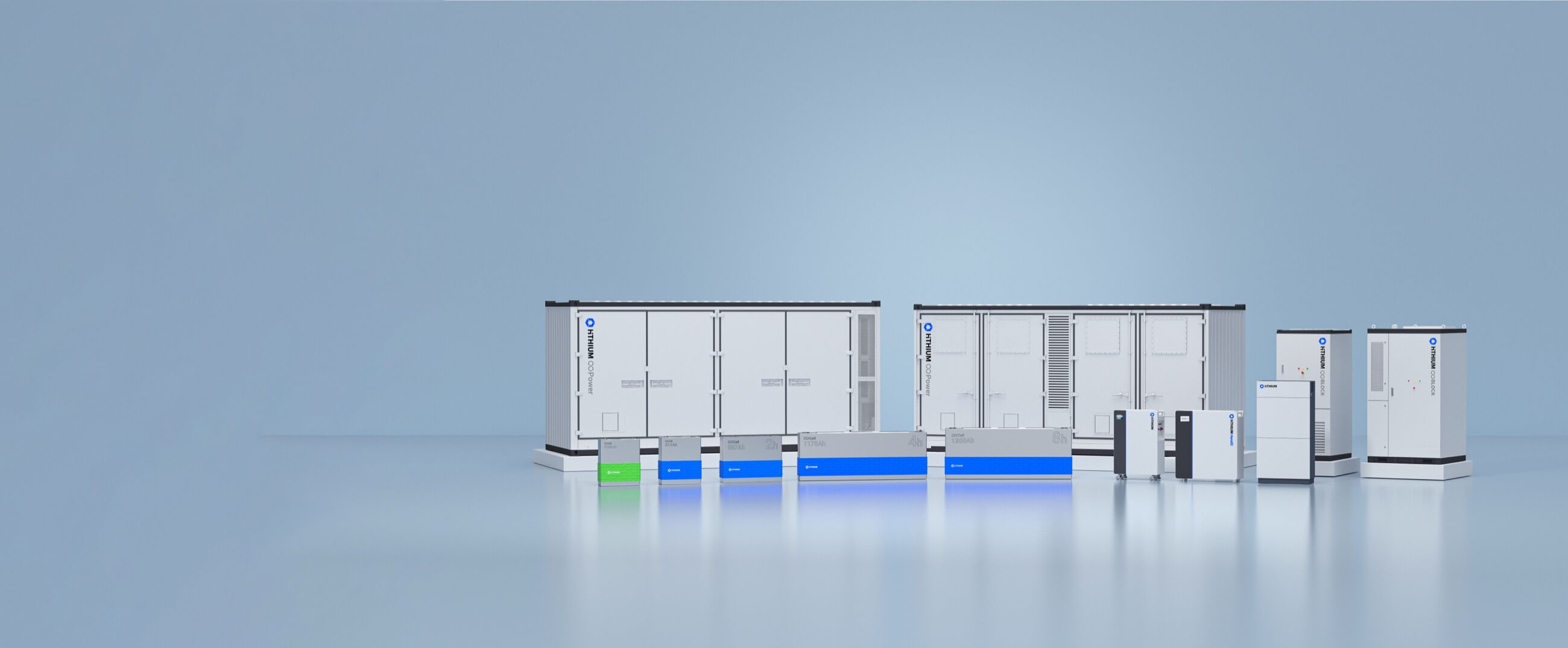 AKS Hithium battery energy storage product range